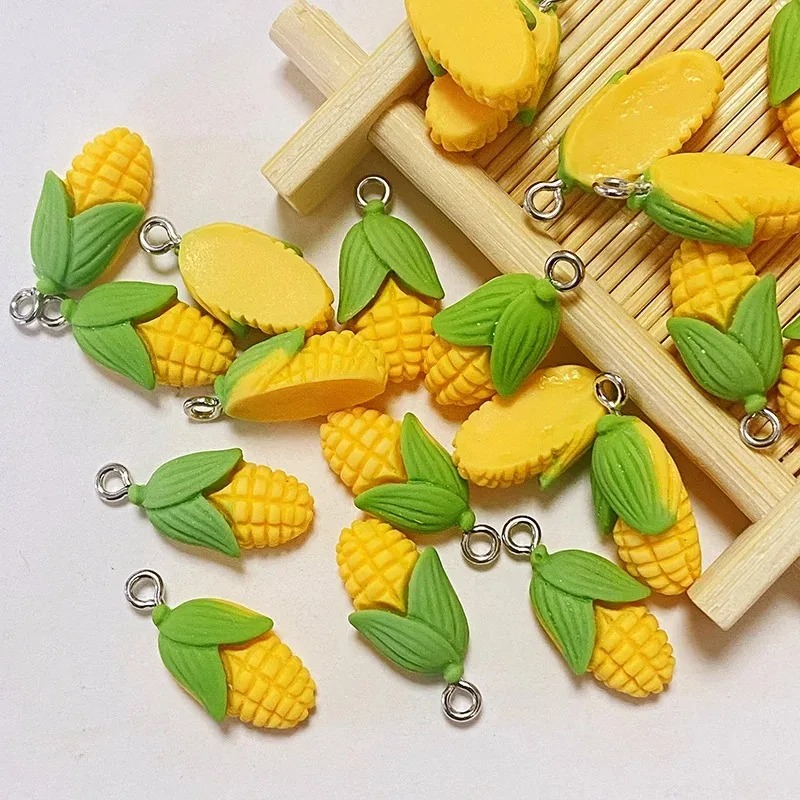 20 Buah Liontin Resin Sayuran  - Resin Craft Supplies ulasan dan harga