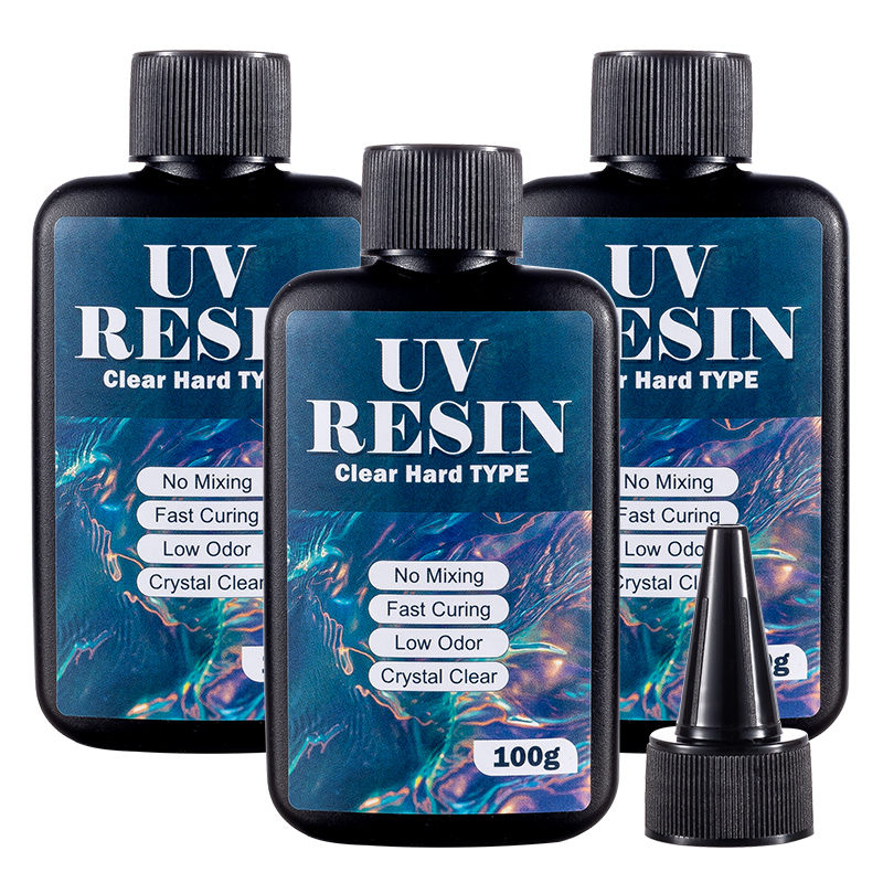100/200/300g Resin UV Tipe Ker - Epoxy Uv Resin Kit ulasan dan harga
