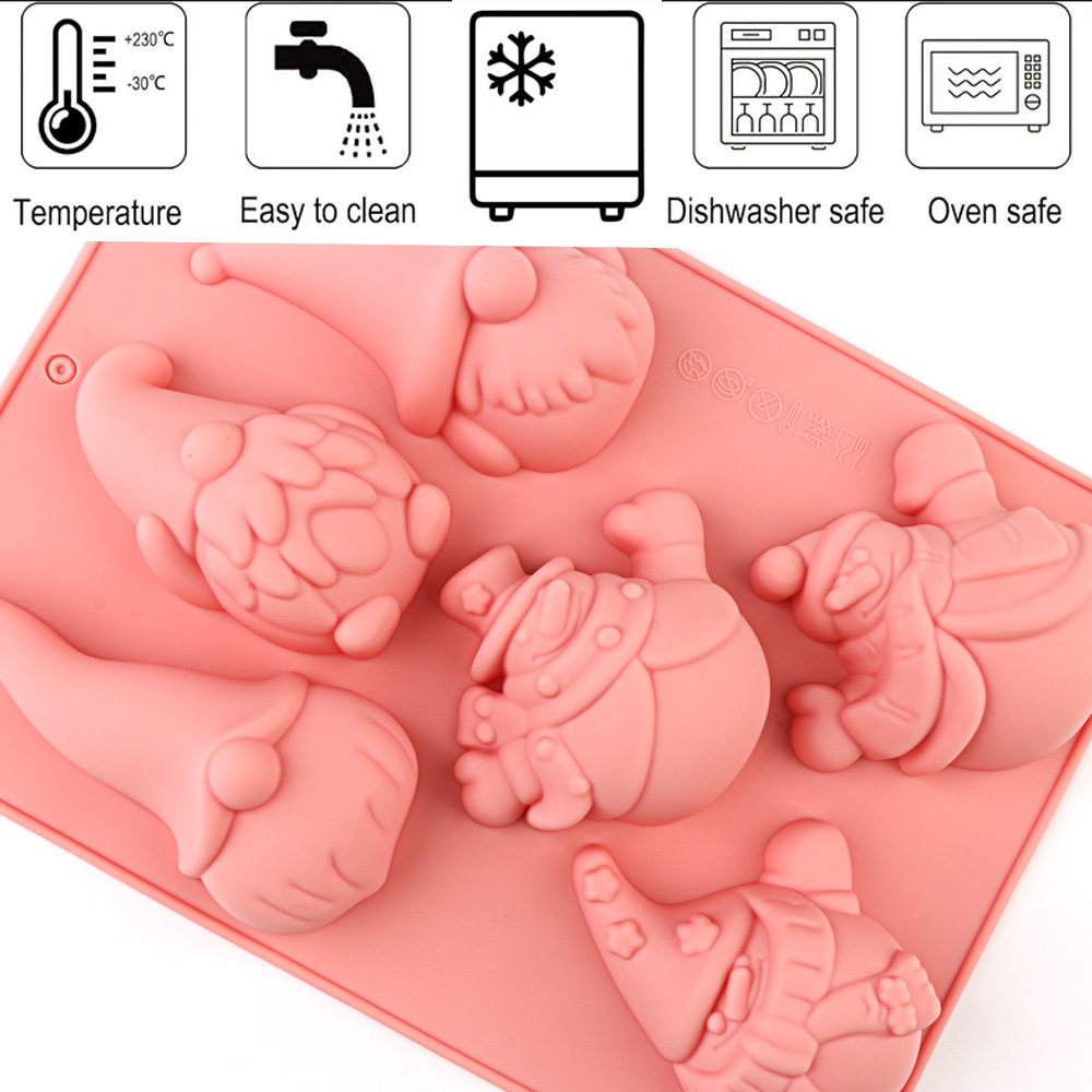 Cetakan Kue Natal Bentuk Gnome - Resin Craft Ideas ulasan dan harga