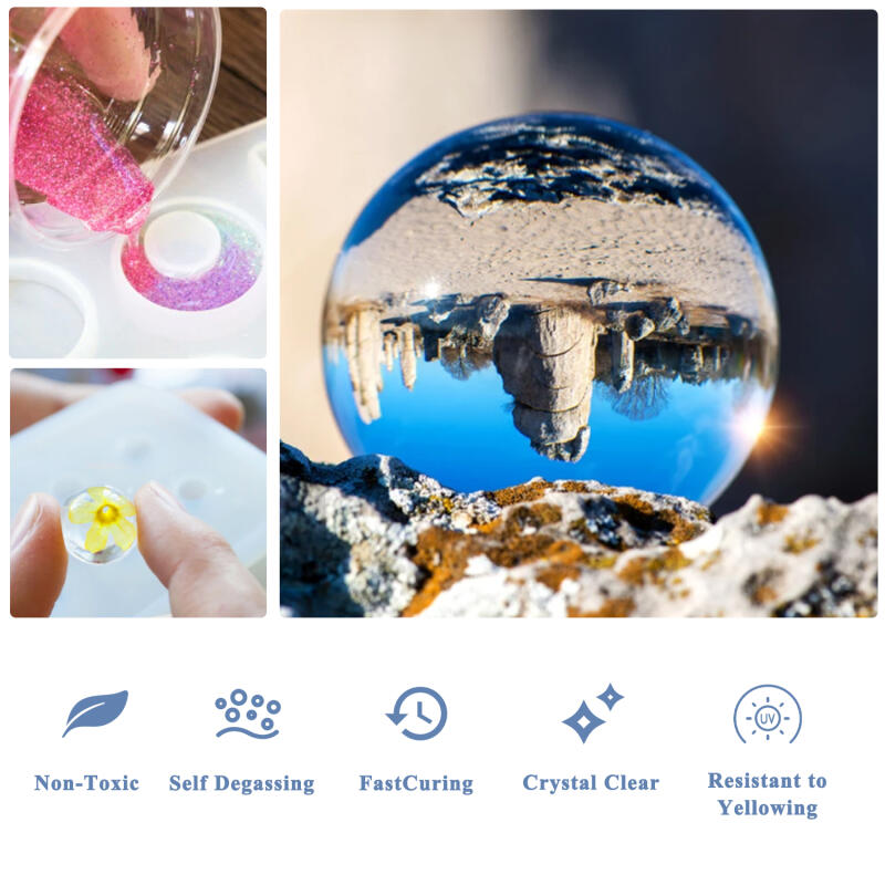 200g/250g/500g Resin UV Lem Ke - Resin Craft Supplies ulasan dan harga
