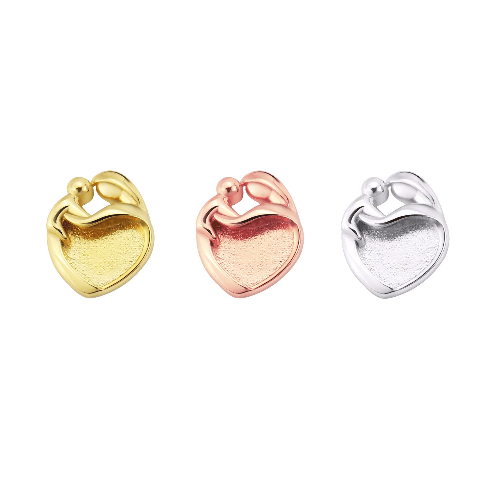 Liontin Perak Sterling 925 Ber - Bezels Set Pendant ulasan dan harga