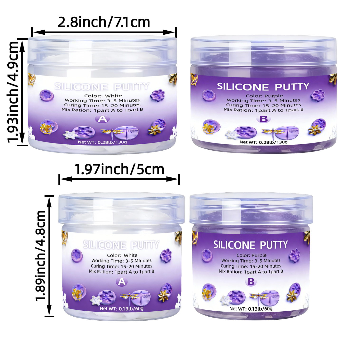 Silicone Putty - Kit Pembuatan - Resin Craft Kit ulasan dan harga