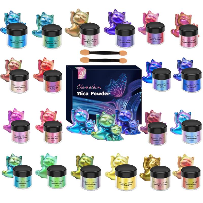 Set 10/20 warna Resin berubah  - Epoxy Uv Resin Kit ulasan dan harga