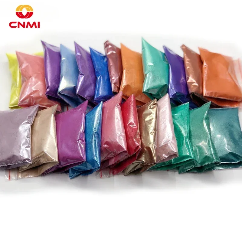 50g bubuk pigmen Mika mutiara  - Resin Pigment Set ulasan dan harga