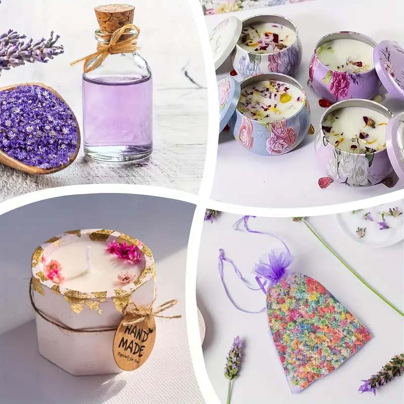 Bunga warna-warni campuran unt - Resin Craft Ideas ulasan dan harga