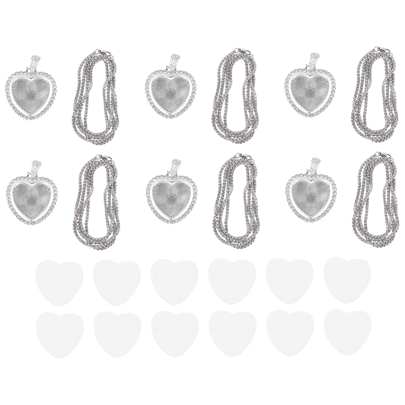 FAST-48 Buah Set Liontin Baki  - Bezels Set Pendant ulasan dan harga