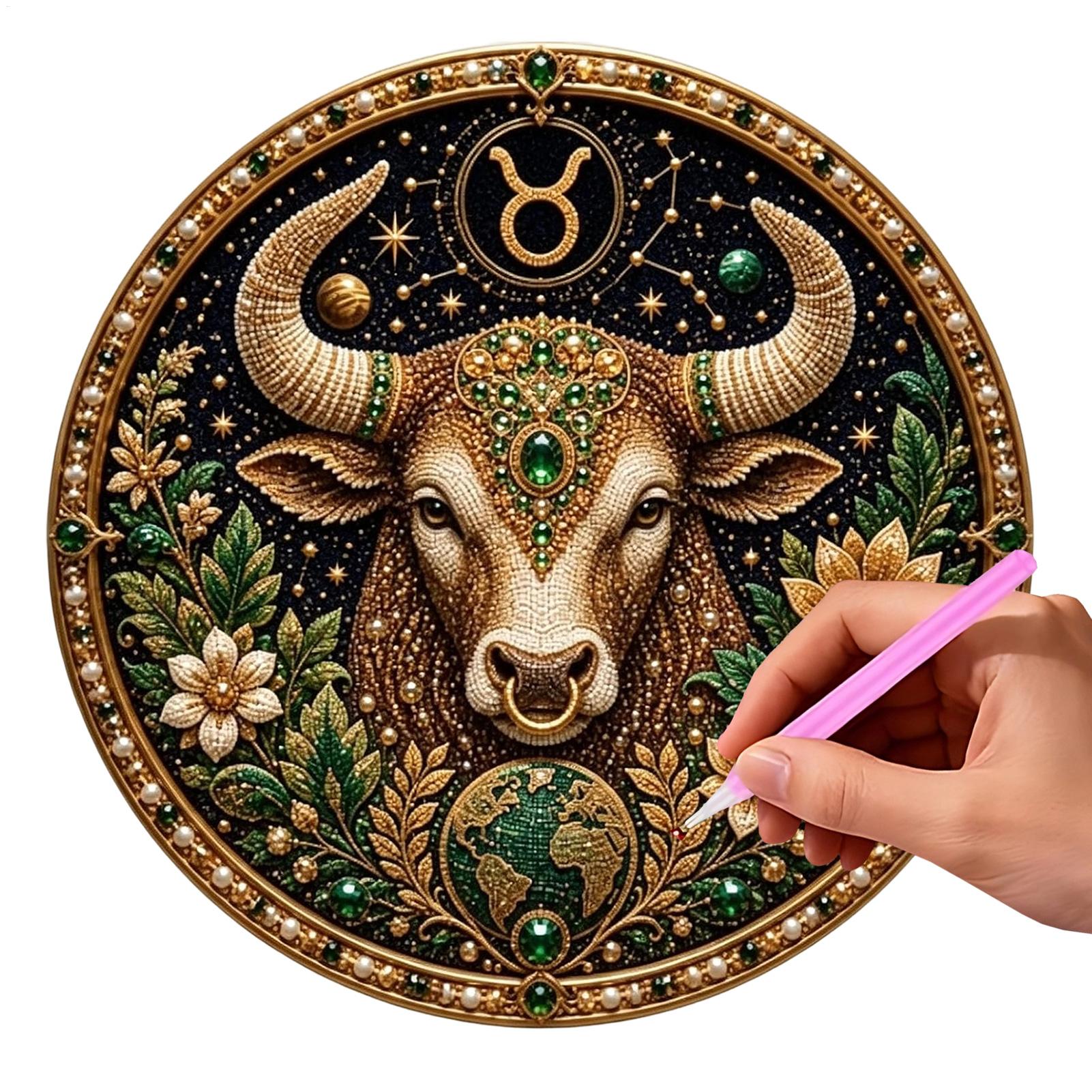 12 Zodiak Mutiara Kit Seni Mut - Resin Craft Kit ulasan dan harga