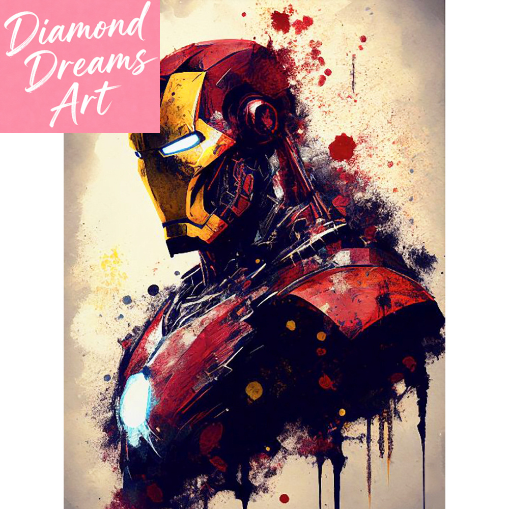 Set Lukisan Berlian DIY Marvel - Resin Craft Kit ulasan dan harga