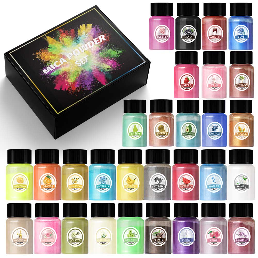 10ml Pengisi pigmen Resin epok - Resin Pigment Set ulasan dan harga