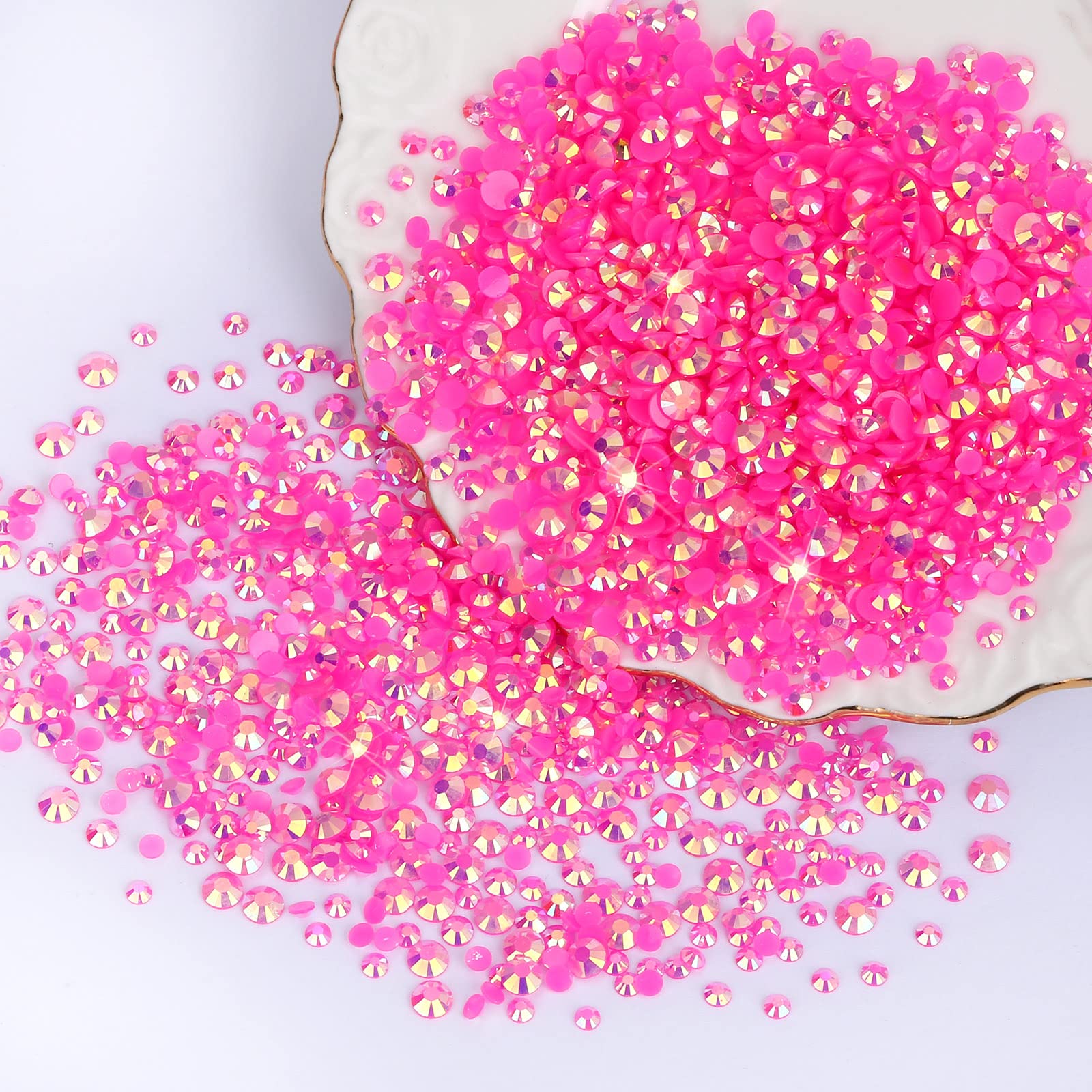 Rhinestone Resin AB Warna Pink - Resin Craft Kit ulasan dan harga