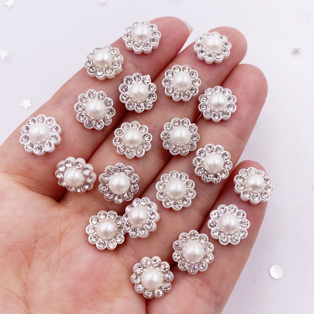 50 Buah Bunga Resin Bulat Muti - Resin Craft Ideas ulasan dan harga